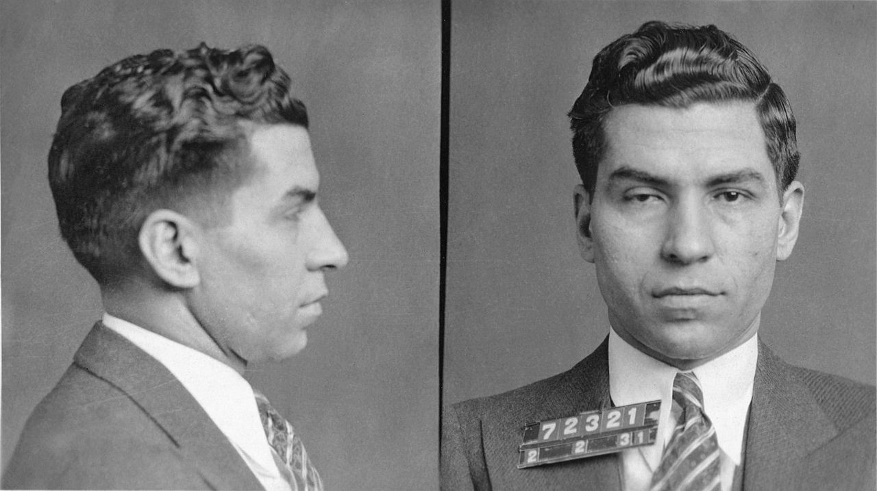 New York City - Charles -Lucky- Luciano - Lucky Luciano Mugshot 1931