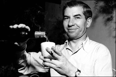 Charles 'Lucky' Luciano - Luciano Drinking