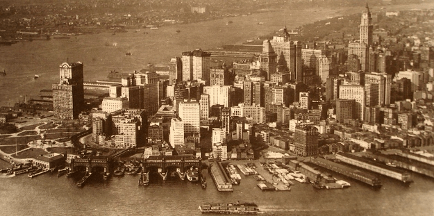 New York City - Lower Manhattan (1920)